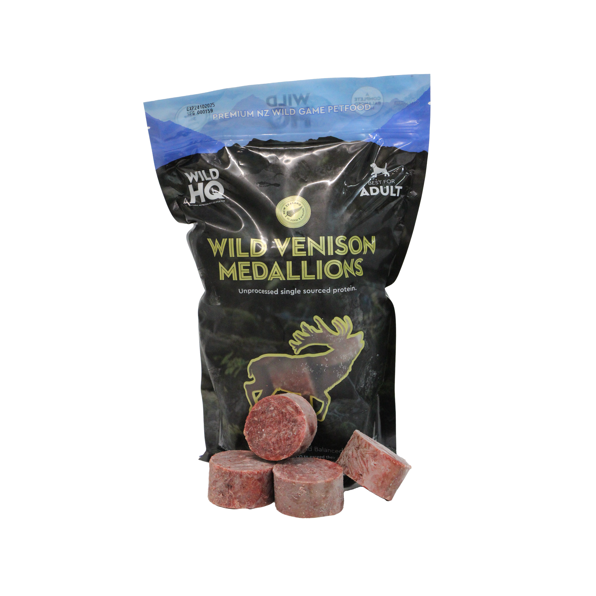 Wild HQ Wild Venison Medallions - Adult Food