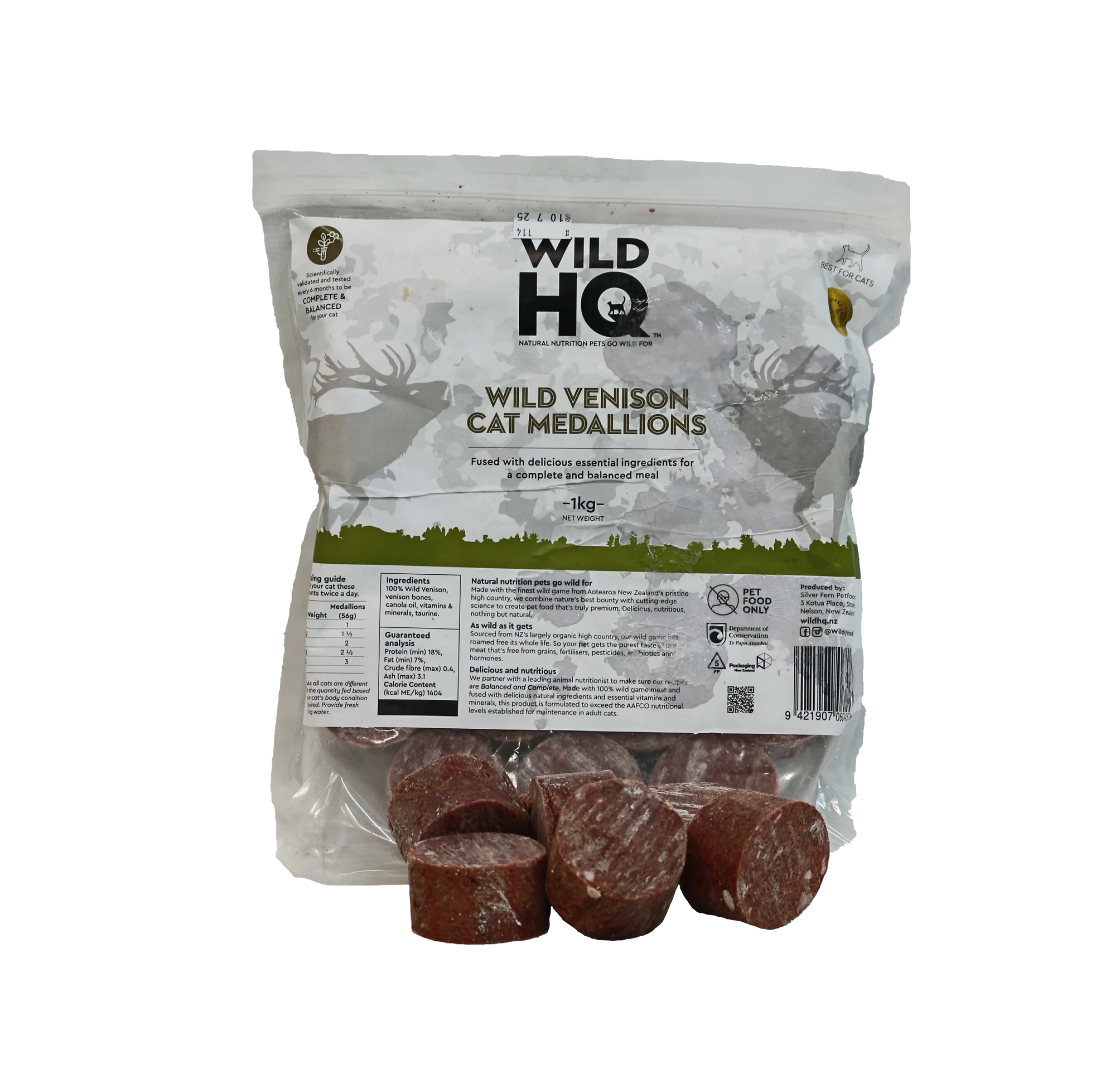 Wild HQ Wild Venison Cat Medalions