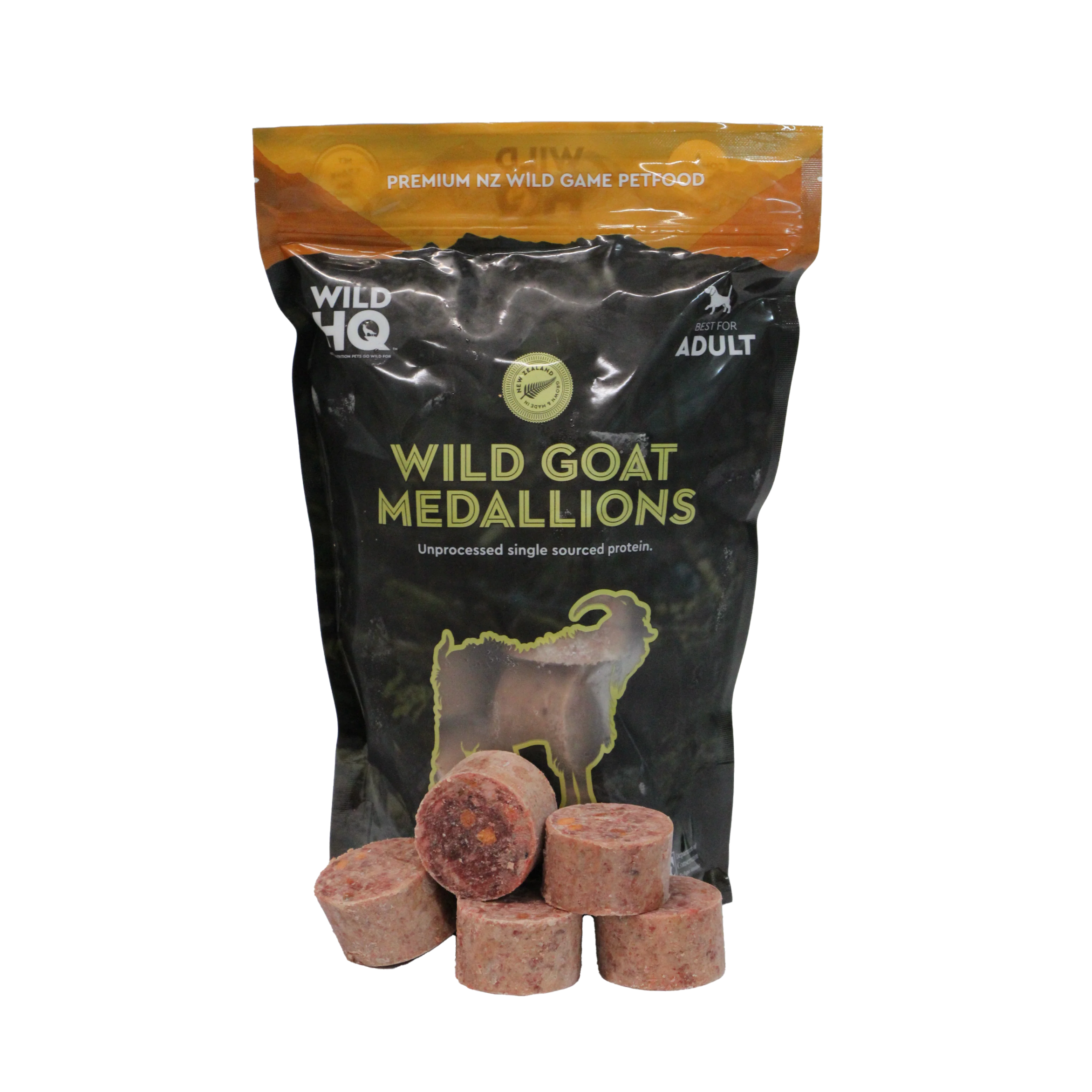 Wild HQ Wild Goat Medallions - Adult Food