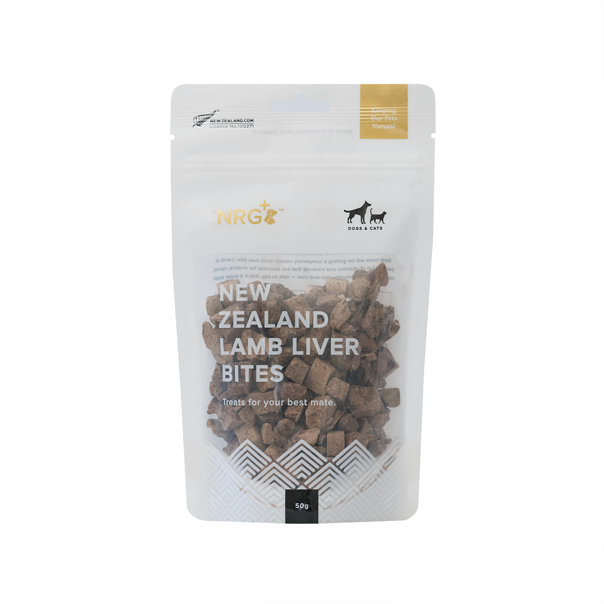NRG+ Lamb Liver Bites