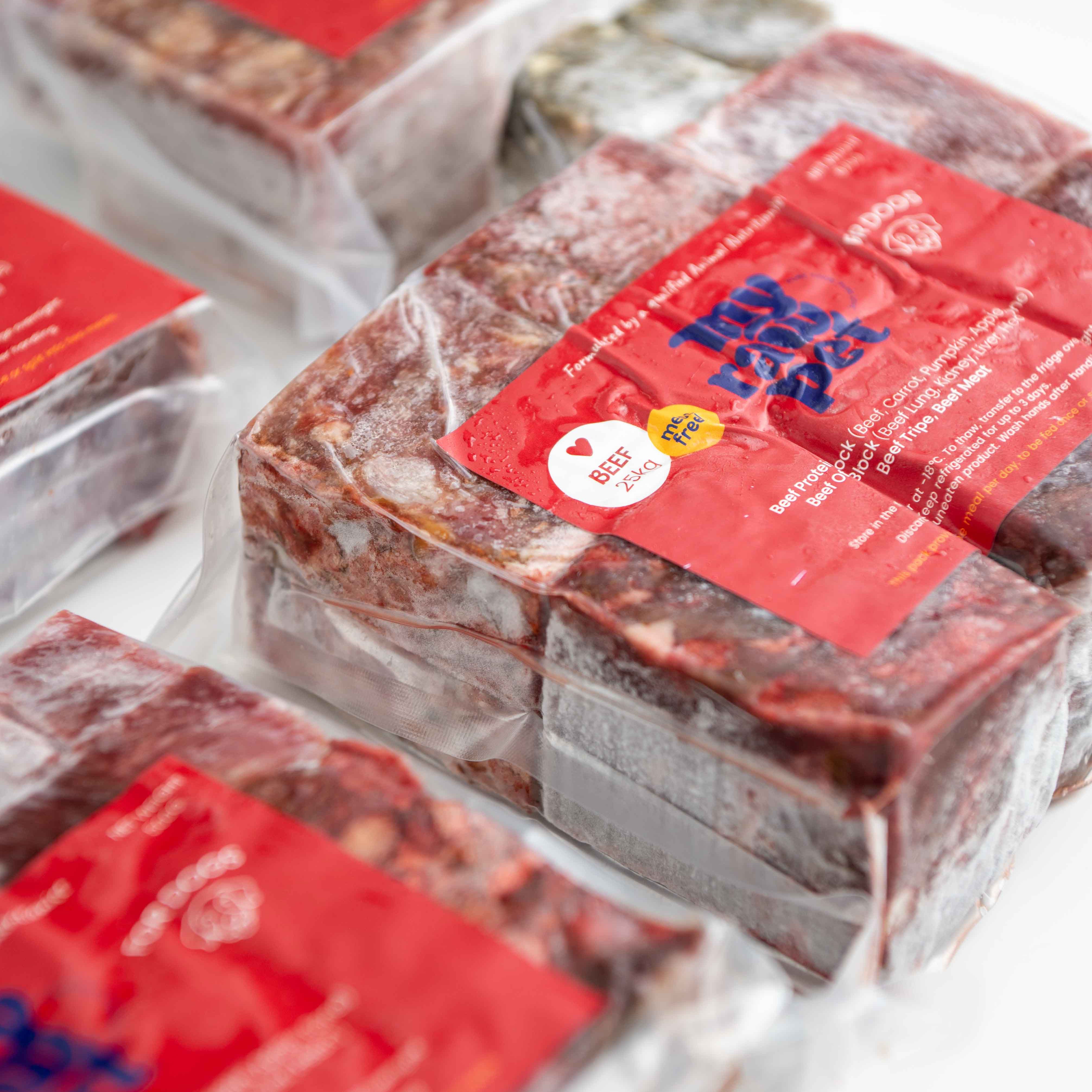 Beef - Ready-Made Raw Meals for Dogs