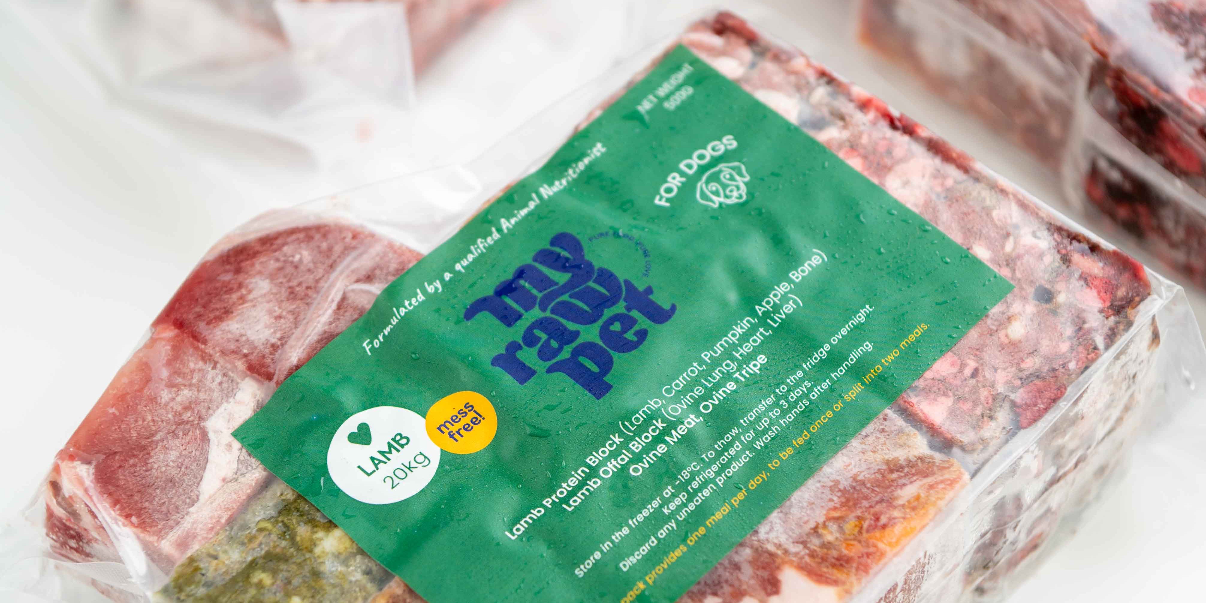 Lamb - Ready-Made Raw Meals for Dogs