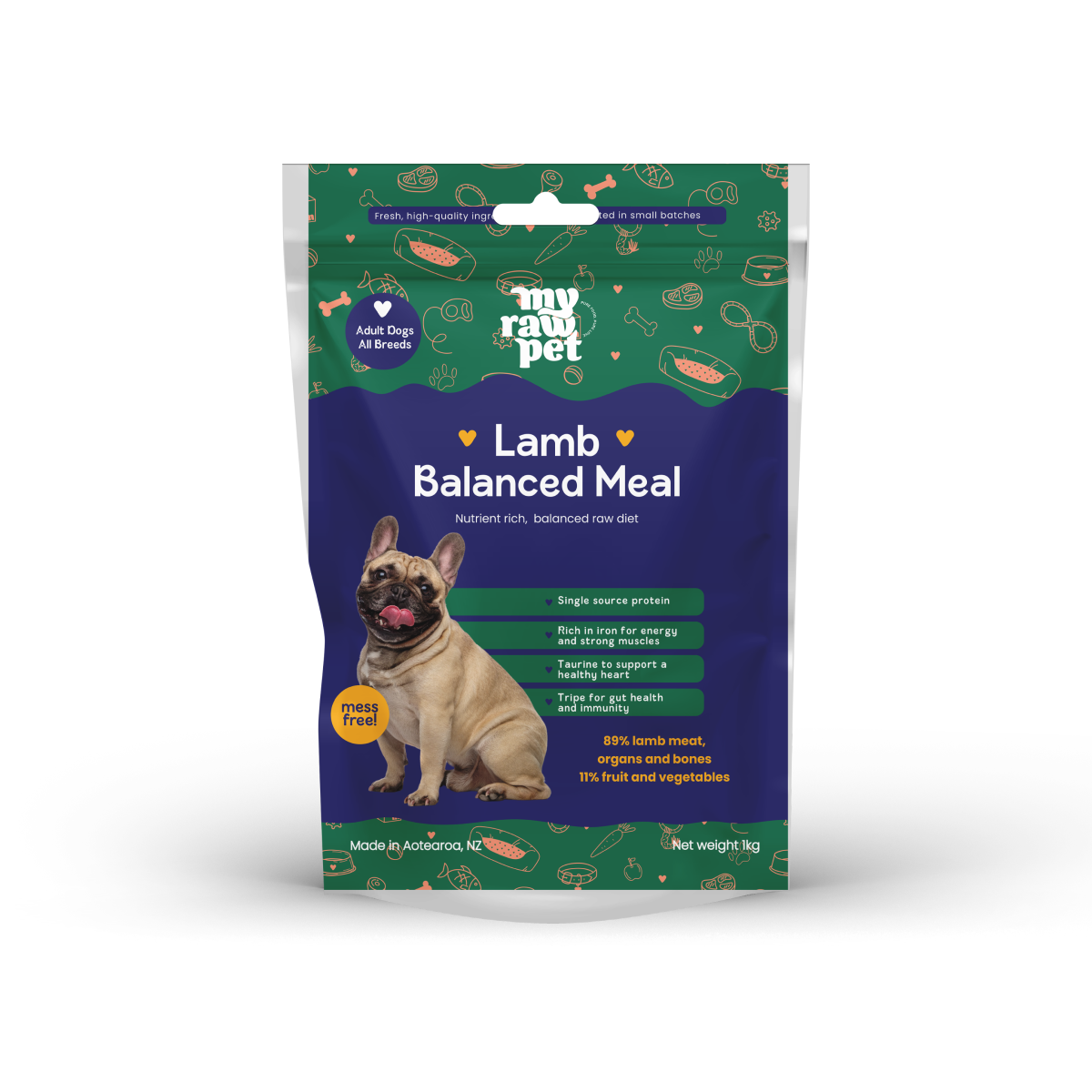 Lamb Balanced Meal