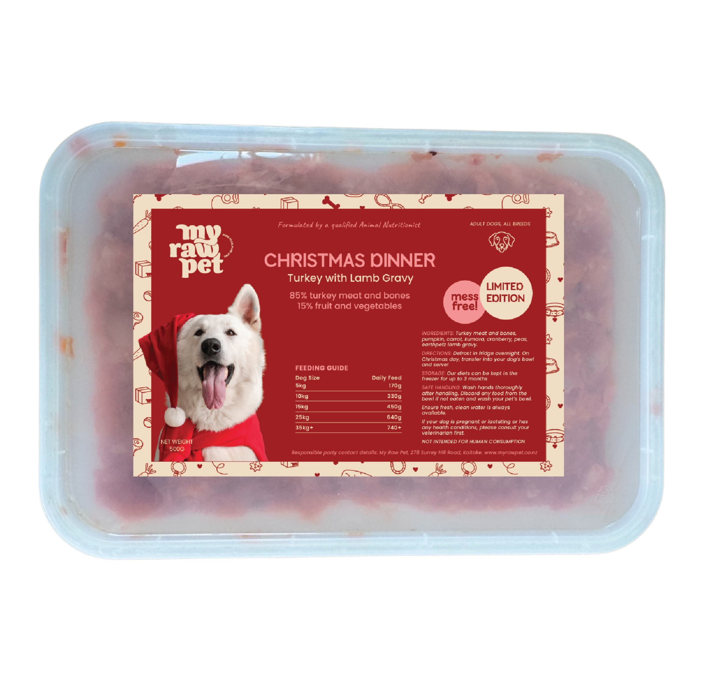 Christmas Dinner - Turkey with Lamb Gravy